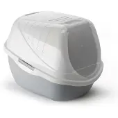 Pet Inn Easy Cat Kuweta toaleta för katt 54x40x40 cm grå