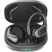 INF Trådlösa hörlurar Bluetooth 5.1 svart