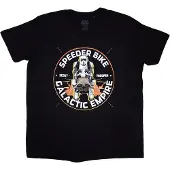 Ginza.se Star Wars: Unisex T-Shirt/Speeder Bike Galactic Empire (Black) (Medium)