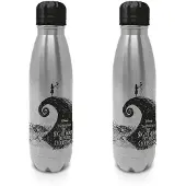 The Nightmare Before Christmas Nightmare Before Christmas: (Silhouette) Metal Drinks Bottle