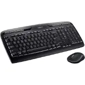 Logitech Mk330 Trådlöst Tangentbord Och Mus Engelska