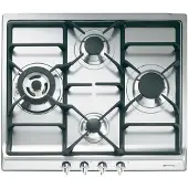Smeg Sr60ghs Gashäll 60 Cm 4 Brännare