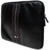 BMW Carbon & Red Stripe fodral för en 14" bärbar dator - svart