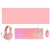 Mars Gaming Mcp-rgb3p Spelset Mus Tangentbord Headset Musmatta