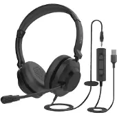 Axtel Uc35 Stereo Voip-hörlurar