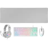 Mars Gaming Mcp-rgb3w Spelset Mus Tangentbord Headset Musmatta