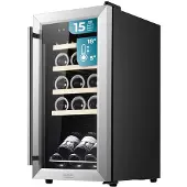 Cecotec Vinoteca GrandSommelier 1550 Inox Kompressor