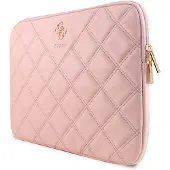 GUESS Quiltat 4G-skydd för en 14" bärbar dator - rosa