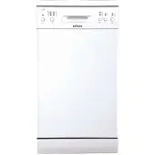 Edesa Edw-4610 Wh Diskmaskin Med Tredje Hylla 10 Antal Platsinställningar