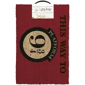 Pyramid Harry Potter: This Way to Platform 9 3/4 Door Mat