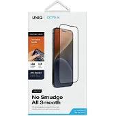 Uniq Optix Matte frostat härdat glas för iPhone 15 Pro Max med applikator