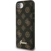 GUESS Peony Script Logo MagSafe iPhone 16e Fodral Svart