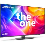 Philips The One 50PUS9010 - 50" Diagonal klass LED-bakgrundsbelyst LCD-TV - QLED - Smart TV - TITAN OS - 4K UHD (2160p) 3840 x 2160 - HDR - Quantum...