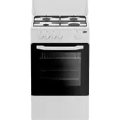 Beko Csg 42010 Dwn 50 Cm Butangas Spis Med Ugn 4 Brännare