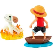 Banpresto Luffy &amp; Going Merry Log Stories One Piece 8 Cm Figur