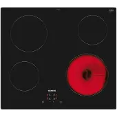 Siemens iQ100 ET61RBEA1E, Svart, Inbyggd, 60 cm, Keramiska, 4 zone(s), 4 zone(s)