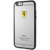 Ferrari Hardcase FEHCP6LBK iPhone 6/6S Plus racingsköld transparent svart