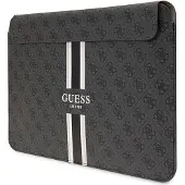 GUESS 4G Printed Stripes-skydd för en 14" bärbar dator - svart