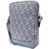GUESS GCube Stripe Tablet Bag för en 10-tums surfplatta - blå