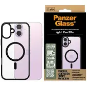 PanzerGlass iPhone 16 Plus HardCase MagSafe-kompatibelt Skal - svart / transparent
