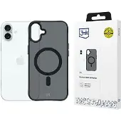 3mk Protection 3mk Smoke MagCase med MagSafe för iPhone 16 Plus – halvgenomskinligt