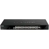 D-Link Smart Gigabit + 2 10ge Switch 24 Portar