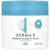 DERMA E , Vitamin E Cream, 12,000IU, 113g (4oz)