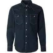 Levi's T-shirt 'Barstow Western Standard Fit Shirt' svart