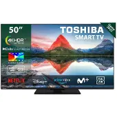 Toshiba 50UV3463DG, 127 cm (50), 3840 x 2160 pixlar, 4K Ultra HD, DLED, Smart-TV, Svart