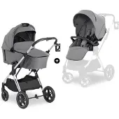 Hauck Vision Melange Grey Barnvagn 2-in-1