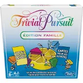 Hasbro Trivial Pursuit Famille, Jeu de societe de questions-réponses, Jeu de plateau, Version francaise