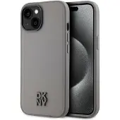 DKNY Pu Leather Stack Logo Magsafe Iphone 15 Telefonfodral