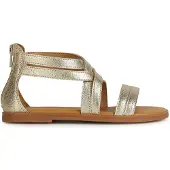 Geox Platta sandaler J SANDAL KARLY GIRL flickor - Guldfärgad - 29