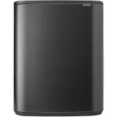 Brabantia avfallskärl BO waste bin 2x30 l Confident Grey 233609