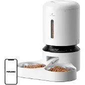 Petlibro Granary foderautomat med dubbel skål 5L (vit)