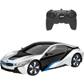Rastar Radiostyrd Bil 1:24 BMW I8 Silverfärgad