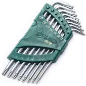 Sata Hylsnyckelsats ST09701; T6-T25; 8 st.