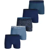 Björn Borg Cotton Stretch Boxers 5-pack Blå, XS