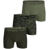 Björn Borg Bamboo Boxers 3-pack Grön, XS