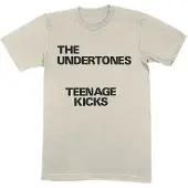 Ginza.se The Undertones: Unisex T-Shirt/Teenage Kicks Text (Natural) (Small)
