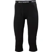 Helly Hansen Lifa Merino Midweight 3/4 Pant, Herr, Svart