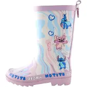 Next Gummistövel 'Wellies' ljusbeige / blå / himmelsblå / syrén