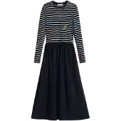 Desigual Klänning blandade färger / svart