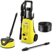 Kärcher K 4 UNIVERSAL EDITION T5, Kompakt, Elektrisk, 5 m, Sort, Gul, 420 l/t, 130 bar