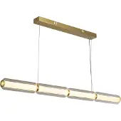 Searchlight Pendellampa Mod, dimbar, Mässing / guld, Vardagsrum / matsal, Metall