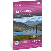 Jämtlandsfjällen 1:100 000