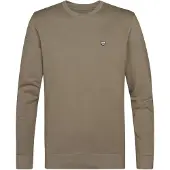 Petrol Industries Sweatshirt 'Seaviewpark' gyttjefärgad