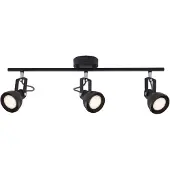 Nordlux Aslak 3-Spot 45740103 Tak-spotlights GU10 Svart