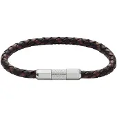 Fossil Armband 'KNOX' svart / silver