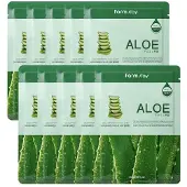 Farm Stay Visible Difference Mask Pack Aloe 23ml (3 alternativ) 10sheets